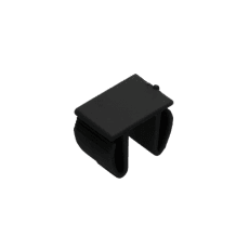 Blindstopfen E2000/SC/LCdx ohne Rahmen schwarz 