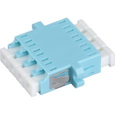 Mittelstück-OM3-qd-LC/PC-SCH 