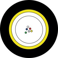 ZTT-Micro-Kabel-HDPE-1x6-006-Fasern-G657A1 