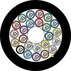 ZTT-Minicâble-HDPE-24x12-288-fibres-G657A1