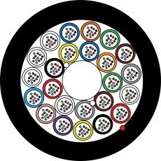 ZTT-Minicâble-HDPE-24x12-288-fibres-G657A1-SCS