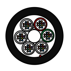 ZTT-Mini-Kabel-HDPE-6x12-072-Fasern-G652D-SCS-CH75