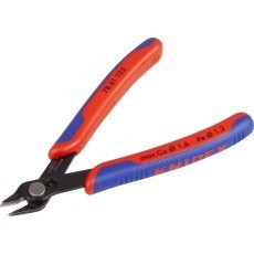 Petite pince coupante Knipex 125 mm fibres optiques 
