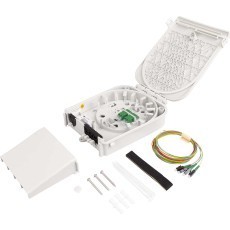 WMFE2-LWL-AP-Wandverteiler, bestückt mit LCAPC 