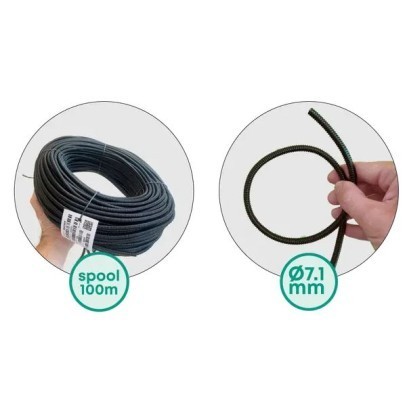 FIST-GS-FLEX-NW05-100-SZ Glasfaserschutzschlauch