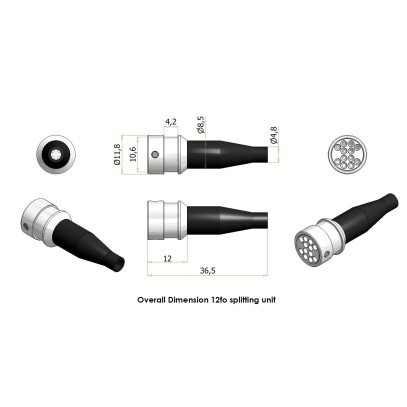 Mini-Fanout-Pigtail-SM04-04LC/APC-020-O